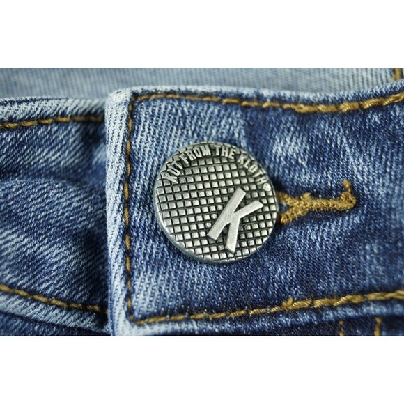 KUT From The Kloth Women’s Jeans Size 16 Blue Stretch Denim Mid-Rise - Picture 8 of 16